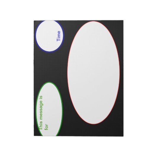 Telefoonbericht Notitieblok (Linkerzijde)