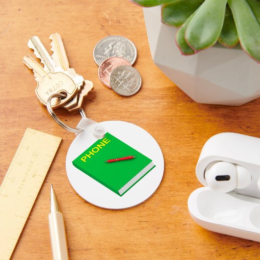 Telefoonboek Sleutelhanger