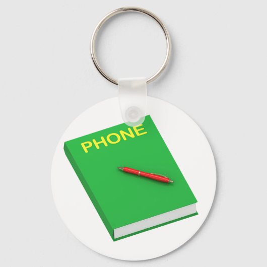 Telefoonboek Sleutelhanger (Achterkant)