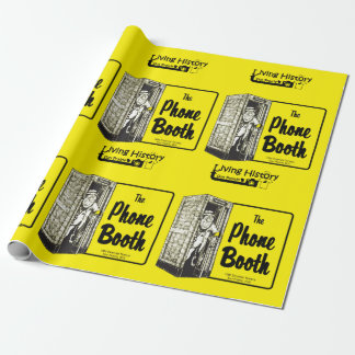 Telefoonbooth Bar Wrapping Paper Cadeaupapier