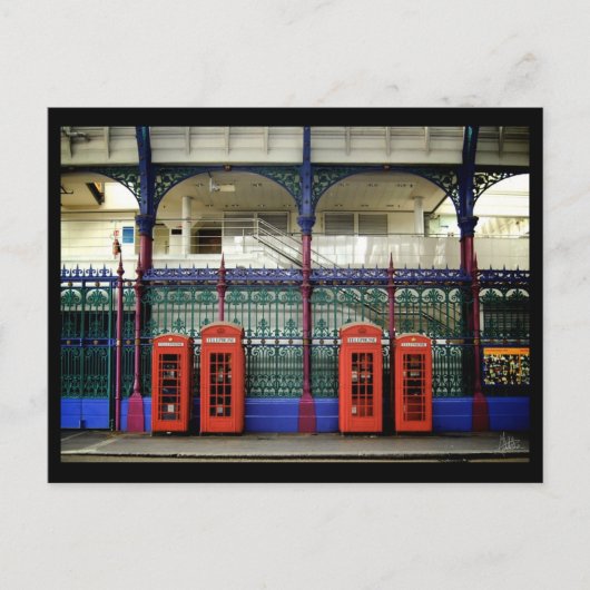 Telefoonboxen, Smithfield [Briefkaart] Briefkaart (Voorkant)