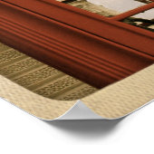 Telefoonbus en toren van Big Ben Poster (Hoek)