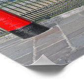 Telefooncabine en postbus in Londen Poster (Hoek)