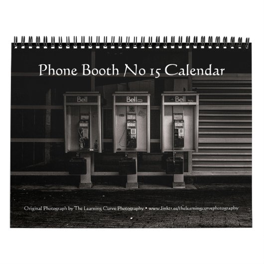 Telefooncabine nr. 15 kalender (Hoes)