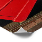 Telefooncabines in Londen Poster (Hoek)