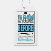 Telefooncamera Cadeaulabel (Voorkant)