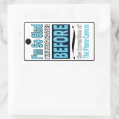 Telefooncamera Rechthoekige Sticker (Tas)