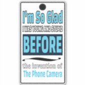 Telefooncamera Sticker (Voorkant)