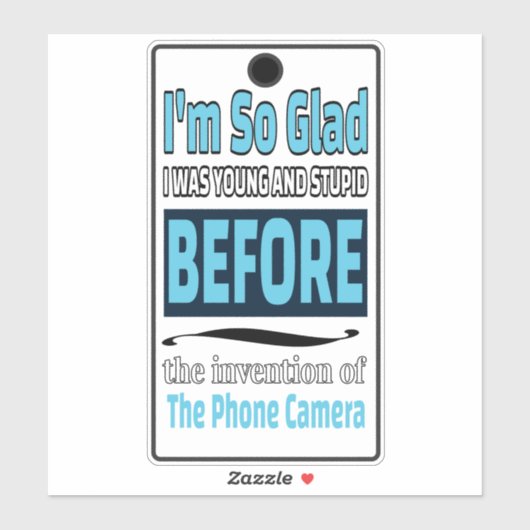 Telefooncamera Sticker (Vel)