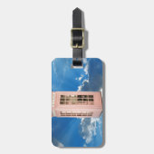 telefooncel bagagelabel (Voorkant verticaal)