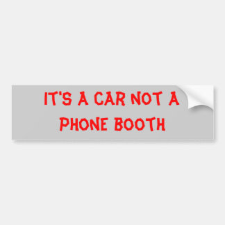 telefooncel bumpersticker