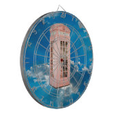 telefooncel dartbord (Voorkant Links)