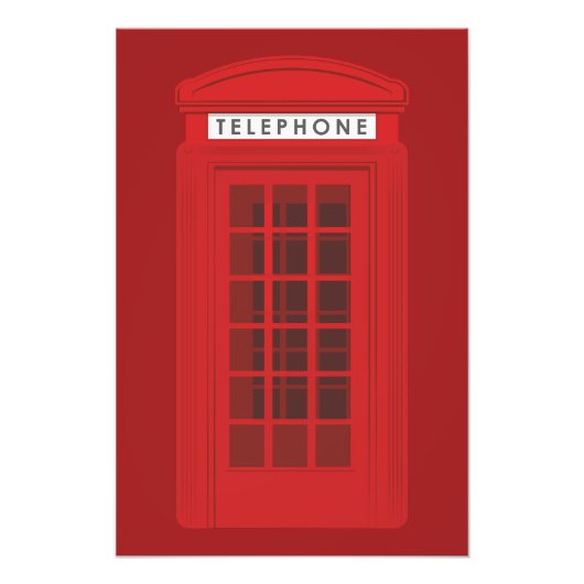 Telefooncel Foto Afdruk (Voorkant)