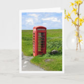 Telefooncel Kaart (Gele Bloem)