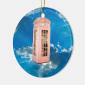 telefooncel keramisch ornament (Links)