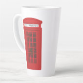 Telefooncel Latte Mok (Linkerhoek)
