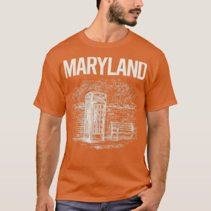  telefooncel Maryland T-shirt