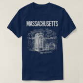  telefooncel Massachusetts T-shirt (Design voorkant)