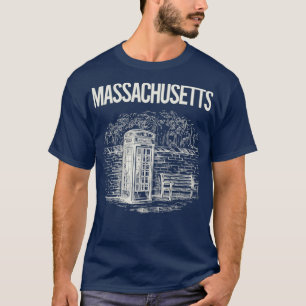  telefooncel Massachusetts T-shirt