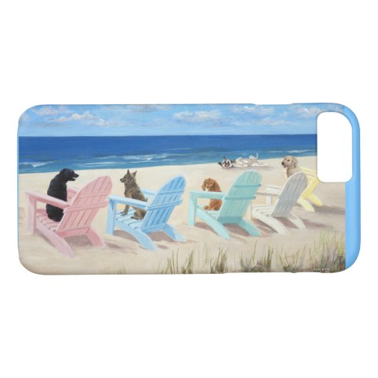 telefooncel met hondenthema Case-Mate iPhone case (Achterkant (Horizontaal))