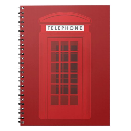 Telefooncel Notitieboek (Voorkant)