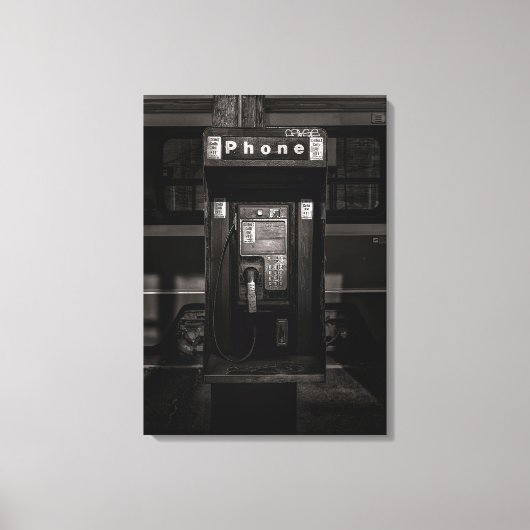 Telefooncel nr. 13 canvas afdruk (Voorkant)