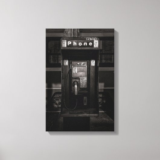 Telefooncel nr. 13 canvas afdruk (Voorkant)