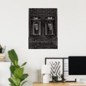 Telefooncel Nr 23 Poster (Thuiskantoor)