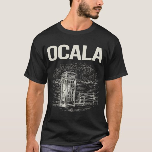  telefooncel Ocala T-shirt (Voorkant)