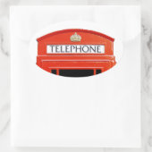  telefooncel ovale sticker (Tas)