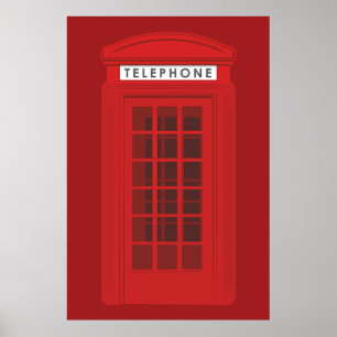 Telefooncel Poster