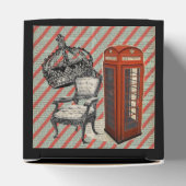 telefooncel Victoriaans jubileum crown londen Bedankdoosjes (Bovenkant)