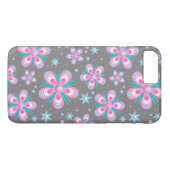 telefooncel voor bloemen en sterren Case-Mate iPhone case (Achterkant (Horizontaal))