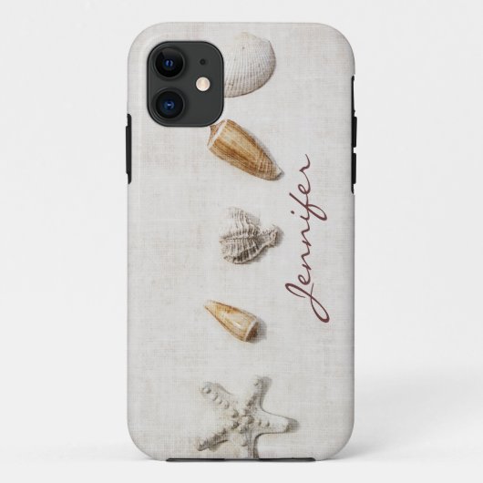 telefooncel voor zeeschelpen Case-Mate iPhone case (Achterkant)