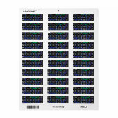 Telefooncentrale Etiket (Full Sheet)