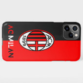 Telefooncover: AC Milan ventilatoren iPhone Hoesje (Achterkant horizontaal)