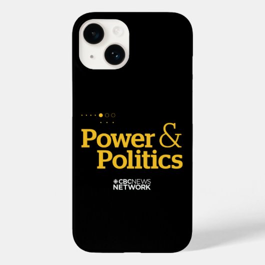 Telefoondraagtas CBC Power & Politics Case-Mate iPhone Case (Achterkant)