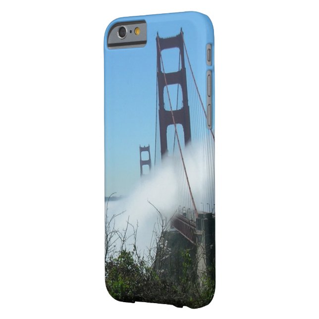 Telefoondraagtas - Golden Gate Bridge in mist Case-Mate iPhone Case (Achterkant Links)