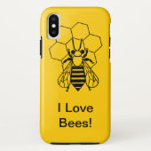 Telefoondraagtas - Ik hou van bijen Case-Mate iPhone Case (Achterkant)