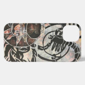 Telefoondraagtas "Lunar Eclipse" iPhone Hoesje (Achterkant horizontaal)