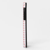 Telefoondraagtas met gereduceerde rode draden Case-Mate iPhone case (Achterkant/links)