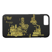 Telefoondraagtas met gouden kaart Case-Mate iPhone case (Achterkant (Horizontaal))