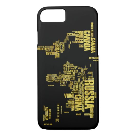 Telefoondraagtas met gouden kaart Case-Mate iPhone case (Achterkant)