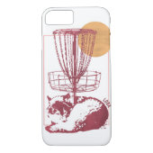 Telefoondraagtas met schijfGolf-dekking Case-Mate iPhone Case (Achterkant)