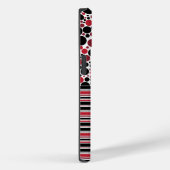 Telefoondraagtas met speciale Floral & Stripes Case-Mate iPhone Case (Achterkant / Rechts)