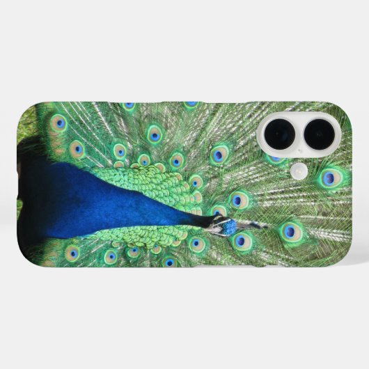Telefoondraagtas - Proud Peacock Case-Mate iPhone Case (Achterkant (horizontaal))
