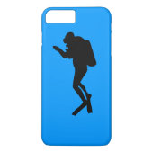 Telefoondraagtas - Scuba Diver Case-Mate iPhone Case (Achterkant)