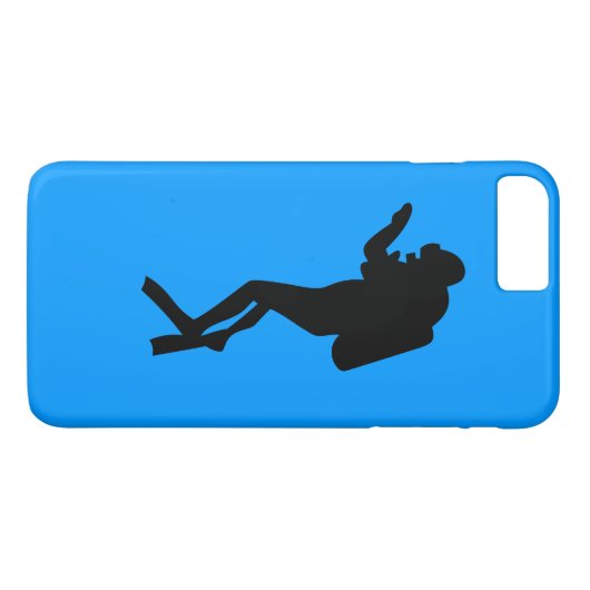 Telefoondraagtas - Scuba Diver Case-Mate iPhone Case (Achterkant (Horizontaal))