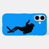 Telefoondraagtas - Scuba Diver Case-Mate iPhone Case (Achterkant (horizontaal))