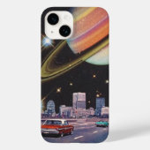 Telefoondraagtas van 50-inch Retro Case-Mate iPhone Case (Achterkant)